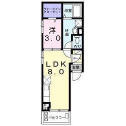 トゥッティ　桜木の物件間取画像